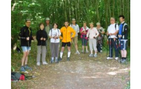 Marche nordique sortie à Molineuf (41) Bilan